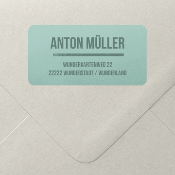 Adressaufkleber