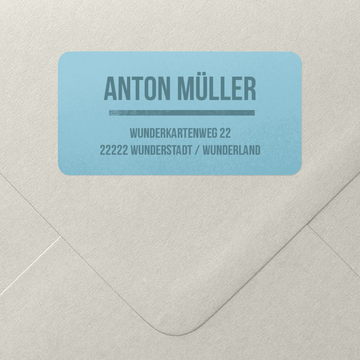 Adressaufkleber