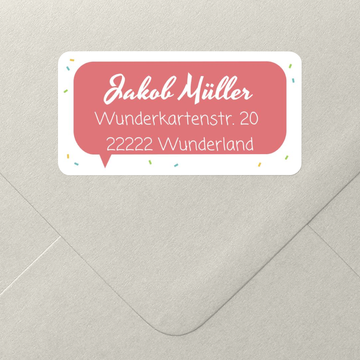 Adressaufkleber