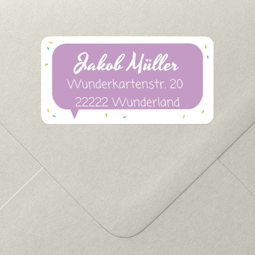 Adressaufkleber