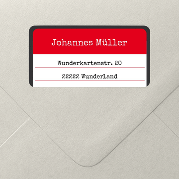 Adressaufkleber