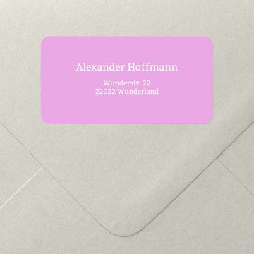Adressaufkleber