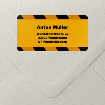 Adressaufkleber
