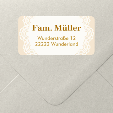 Adressaufkleber