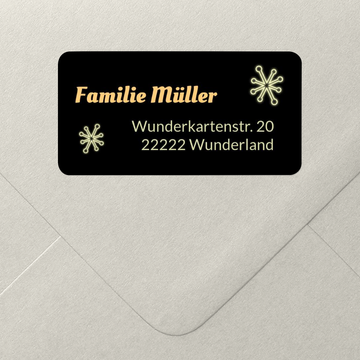 Adressaufkleber