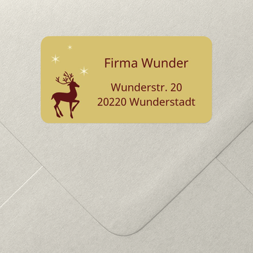 Adressaufkleber