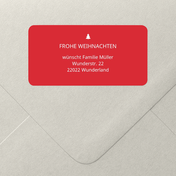 Adressaufkleber