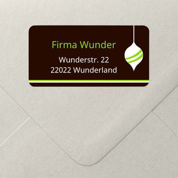 Adressaufkleber
