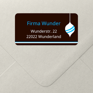 Adressaufkleber