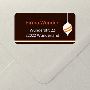 Adressaufkleber