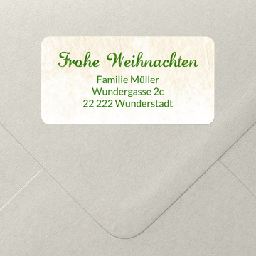 Adressaufkleber