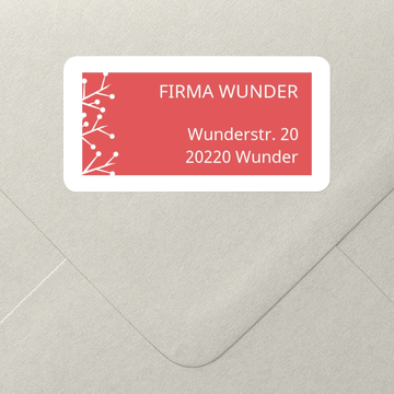Adressaufkleber