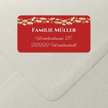 Adressaufkleber