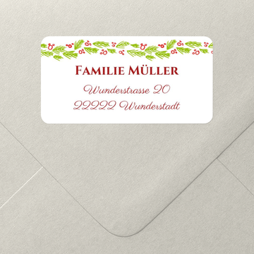 Adressaufkleber