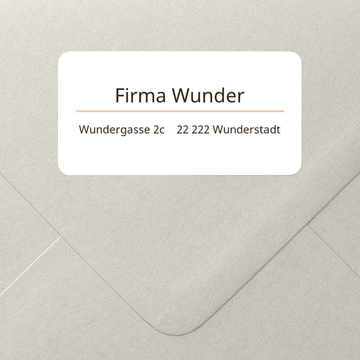 Adressaufkleber