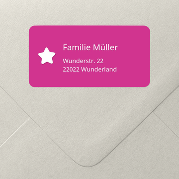 Adressaufkleber