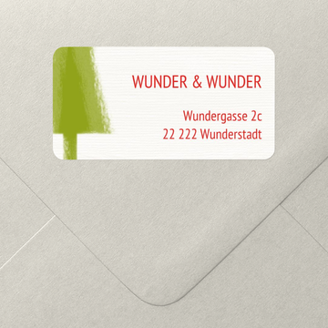 Adressaufkleber