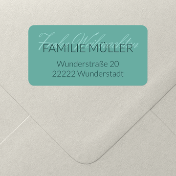 Adressaufkleber