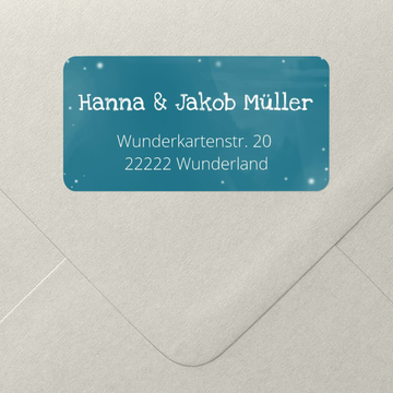 Adressaufkleber