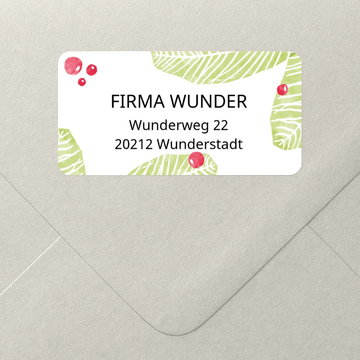 Adressaufkleber