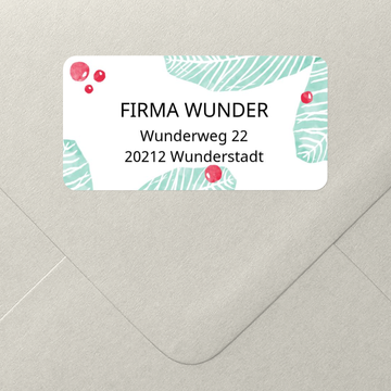 Adressaufkleber