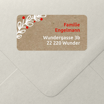 Adressaufkleber