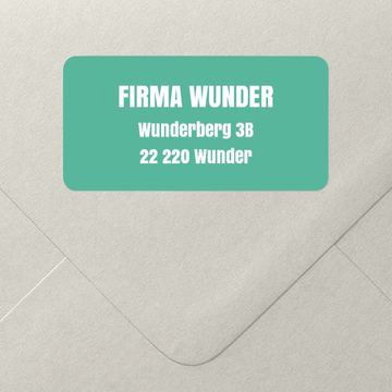 Adressaufkleber