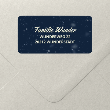 Adressaufkleber