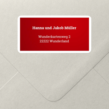 Adressaufkleber
