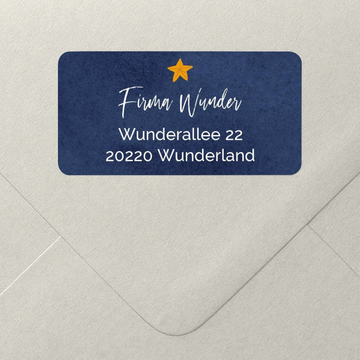 Adressaufkleber