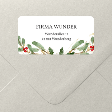 Adressaufkleber