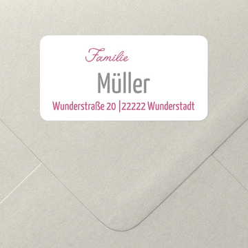 Adressaufkleber