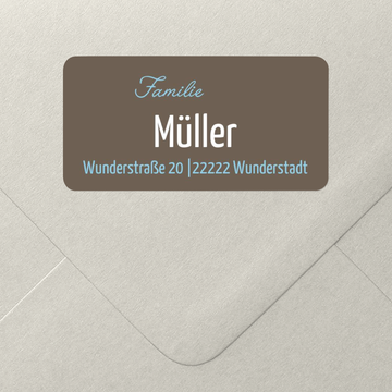 Adressaufkleber