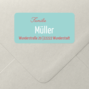 Adressaufkleber