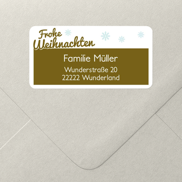 Adressaufkleber