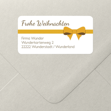 Adressaufkleber