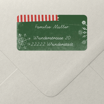 Adressaufkleber