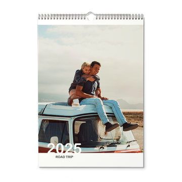 Kalender, A4 | Große Zahl