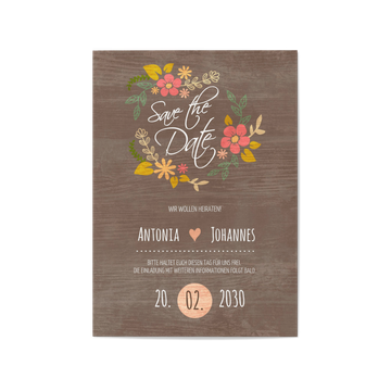 Save the date-Karte