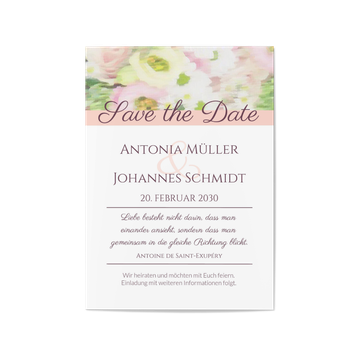 Save the date-Karte