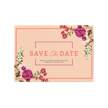 Save the date-Karte