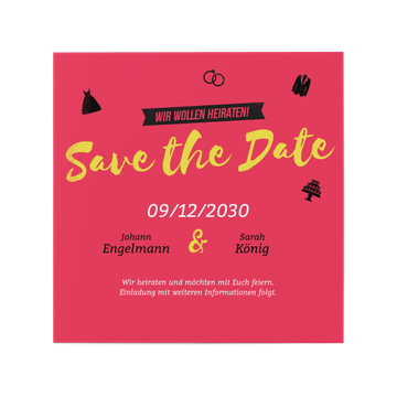 Save the date-Karte
