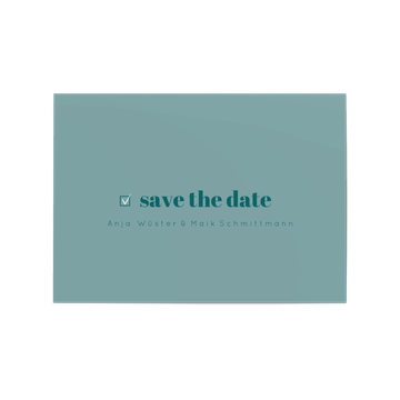 Save the date-Karte