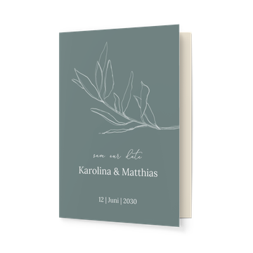 Save the Date Karten, Evergreen