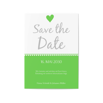 Save the date-Karte