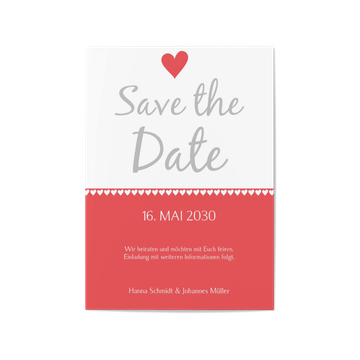 Save the date-Karte