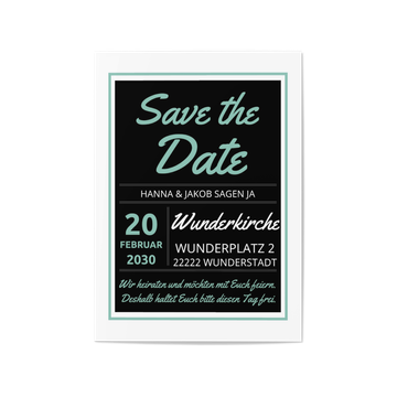Save the date-Karte