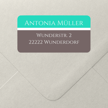 Adressaufkleber