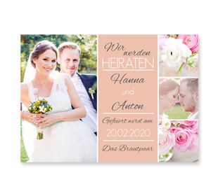 Einladungskarten Hochzeit