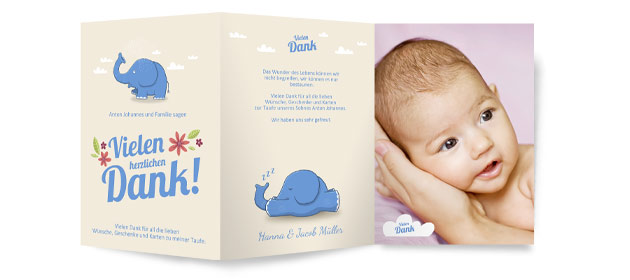 Einladungskarten Taufe